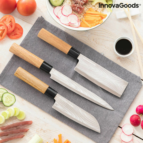 Set of Knives with Professional Carry Case Damas