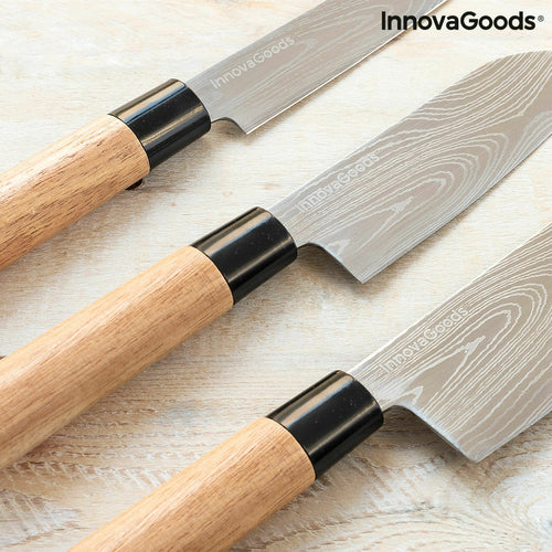 Set of Knives with Professional Carry Case Damas