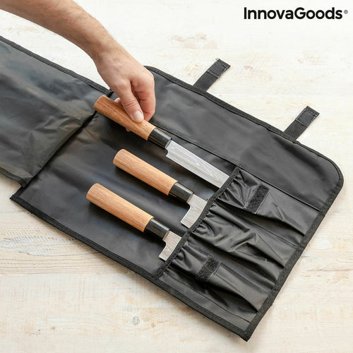 Set of Knives with Professional Carry Case Damas