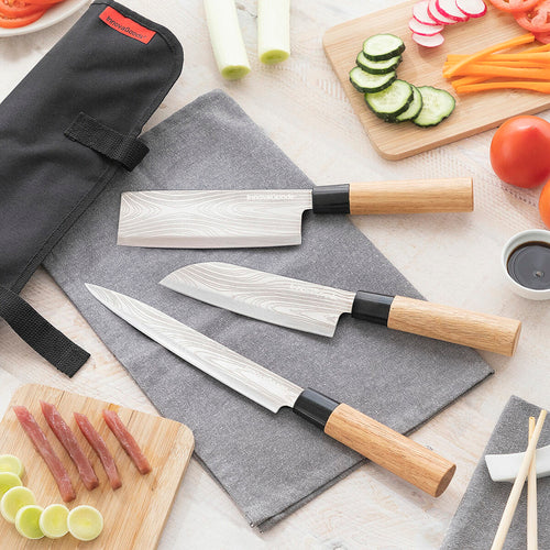 Set of Knives with Professional Carry Case Damas